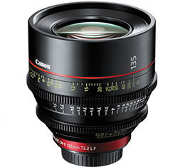 Canon CN-E 135mm T2.2 L F Cinema Lens (EF Mount)