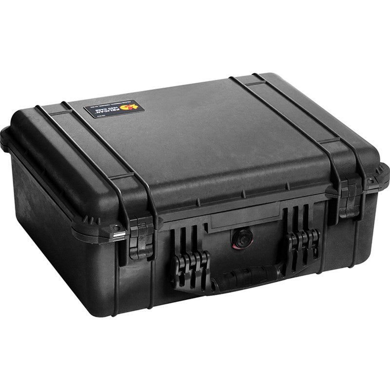 Pelican 1550 Case with 4-Piece Foam Set (Black)