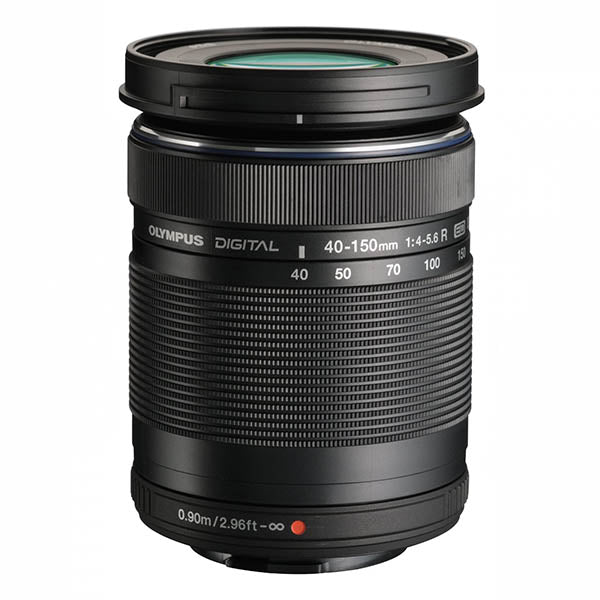 Olympus M.Zuiko ED 40-150mm f/4.0-5.6 R Lens Black (Micro Four Thirds Mount)
