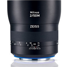 Zeiss Milvus 50mm F2M ZE Lens (for Canon EF)