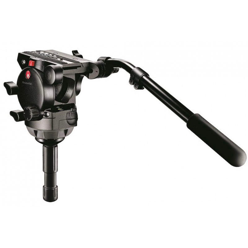 526-1 Manfrotto Pro Fluid Video Head w/100mm Half Ball