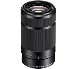 Sony SEL 55-210mm F4.5-6.3 OSS E-mount Lens (Black) (SEL55210/B)