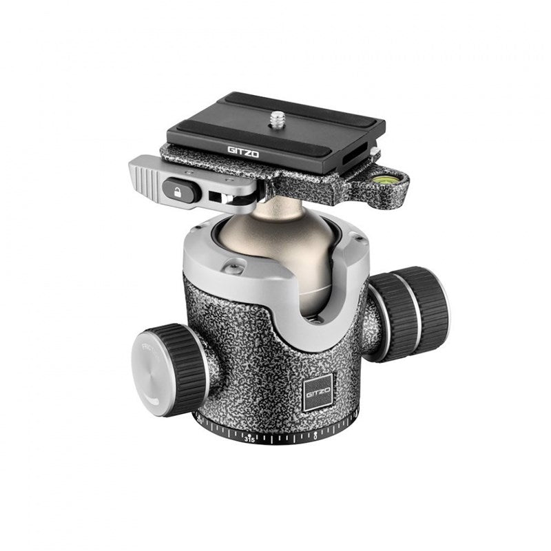 Gitzo GH4383LR SERIES 4 CENTER BALL HEAD w/LEVER LOCK + ARCA-STYLE QR PLATE