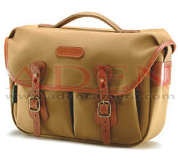 Billingham Hadley Pro (Khaki canvas, tan leather, brass fittings)