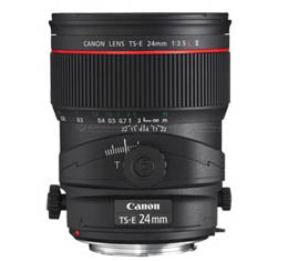 Canon TS-E 24mm f3.5L II Tilt-Shift Lens