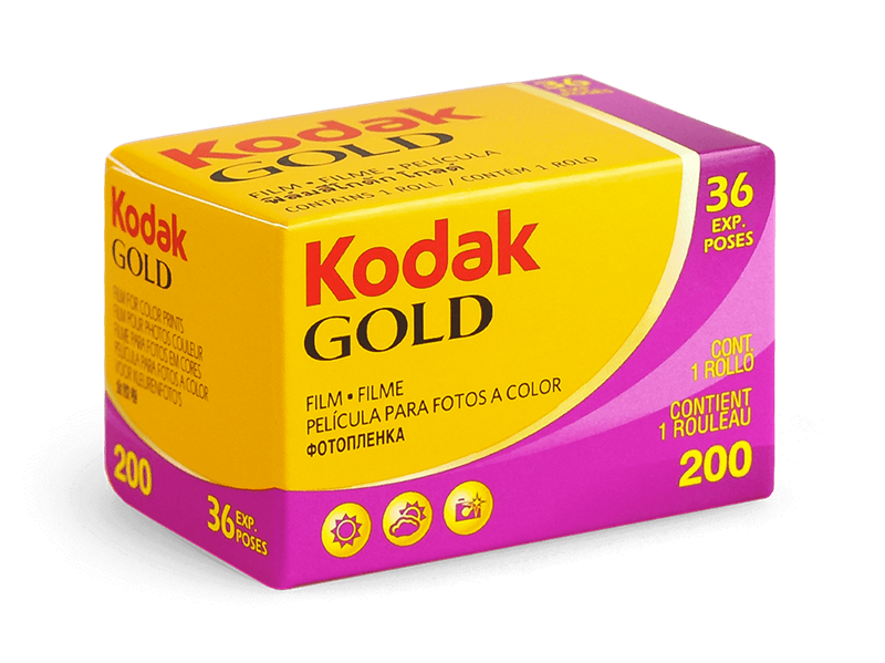 Kodak Gold 200 Color Negative Film - 135-36exp