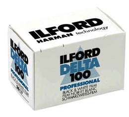 Ilford Delta 100 Black & White Print Film - 135-36exp