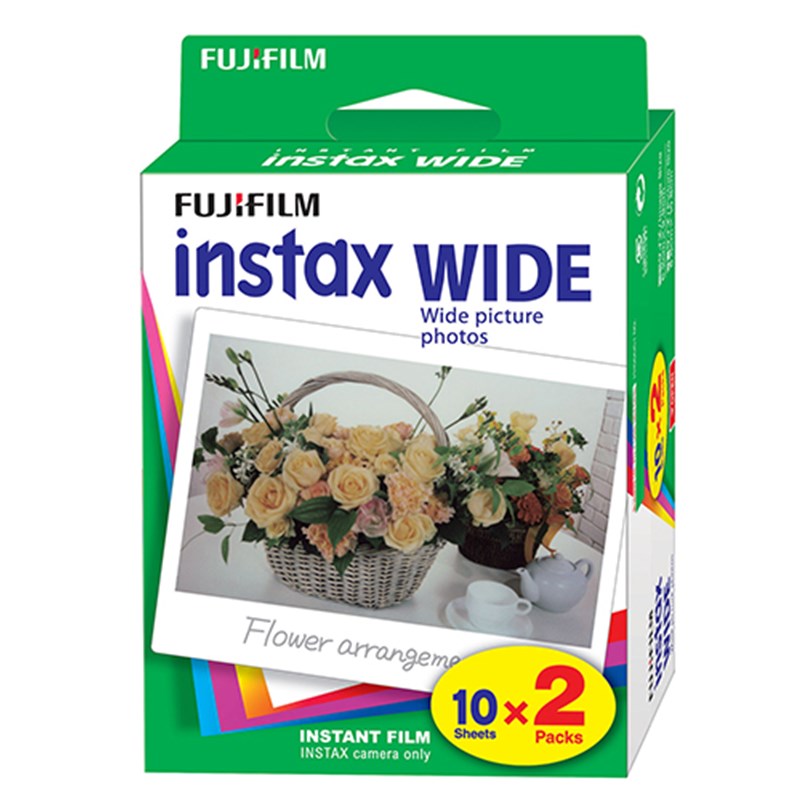 Fujifilm Instax Wide Film (2 Packs of 10)