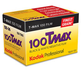 Kodak Professional T-Max 100 Black & White Print Film - 135-36exp