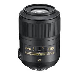 Nikkor AF-S DX Micro 85mm f3.5G ED VR