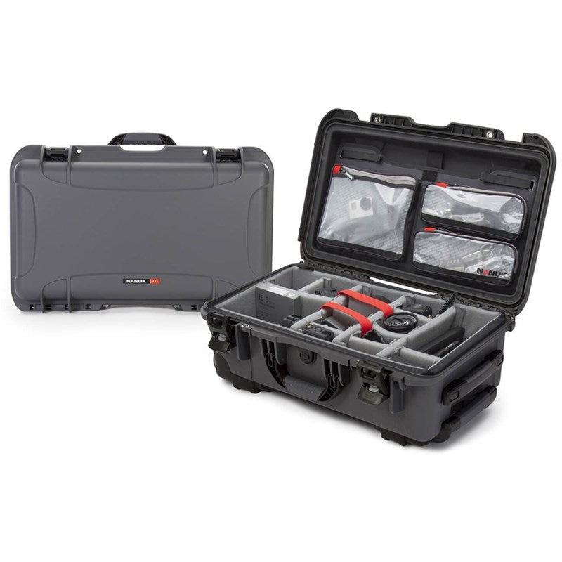 Nanuk 935 Pro Photo Kit - Rolling Case (Graphite)
