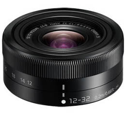 Panasonic Lumix G Vario 12-32mm f3.5-5.6 Asph. Mega OIS (Micro Four Thirds Mount)