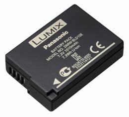 Panasonic DMWBLD10 - Lithium Ion Battery for GF2 series
