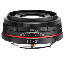 Pentax HD DA 21mm f3.2 AL Limited - Black
