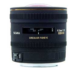 Sigma 4.5mm f/2.8 EX DC Circular Fisheye HSM (Nikon)