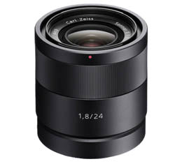 Sony Carl Zeiss 24mm f1.8 (E-Mount) (SEL24F18Z) + Bonus
