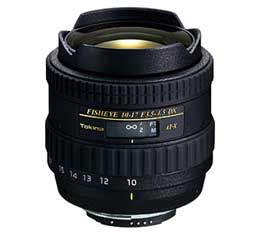 Tokina ATX 10-17mm F3.5-4.5 DX Fisheye Lens (Nikon)