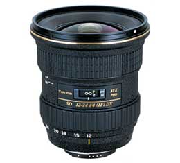 Tokina AF 12-24mm f/4.0 Pro DX Lens (Canon)
