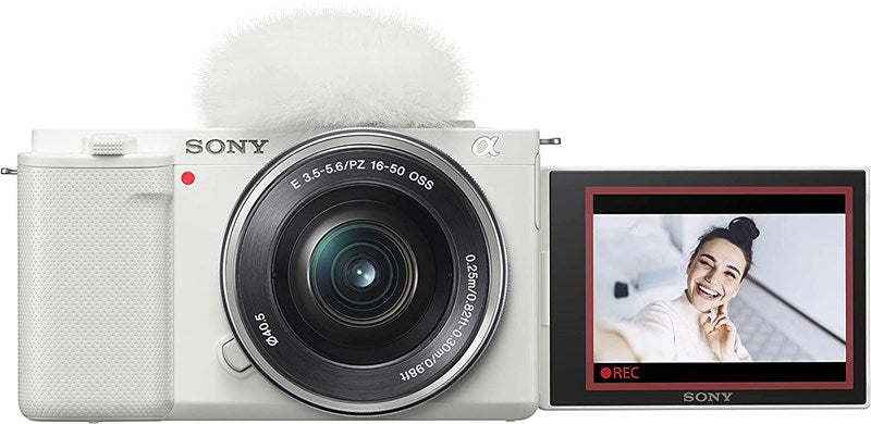Sony ZV-E10 Mirrorless Camera w/ 16-50mm Lens (White)