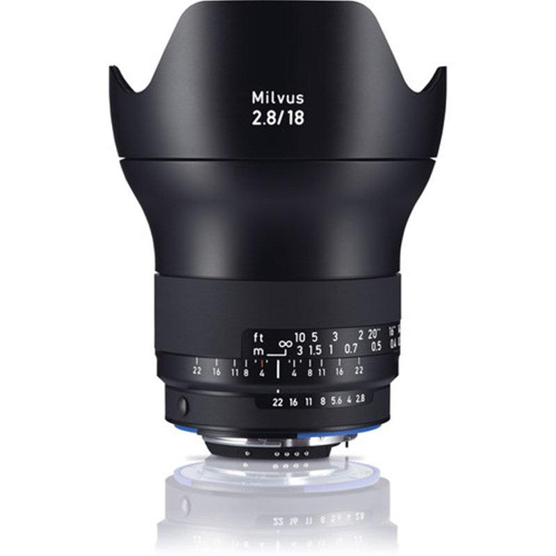 Zeiss Milvus 18mm F2.8 ZF.2 Lens (Nikon F mount)