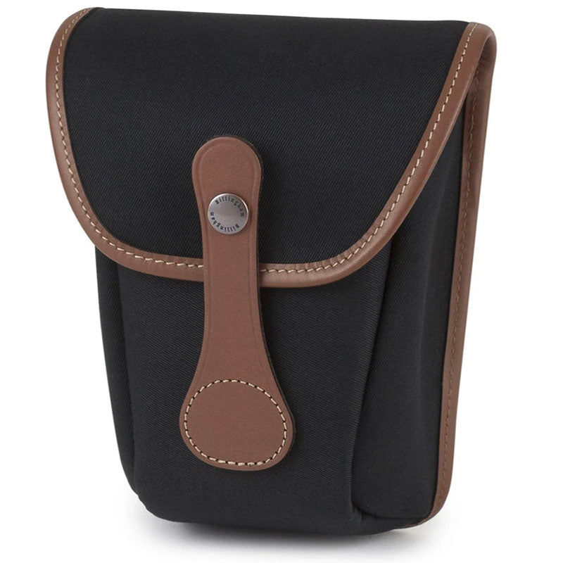 Billingham End Pockets Avea 8 ( Black Canvas / Tan Leather )