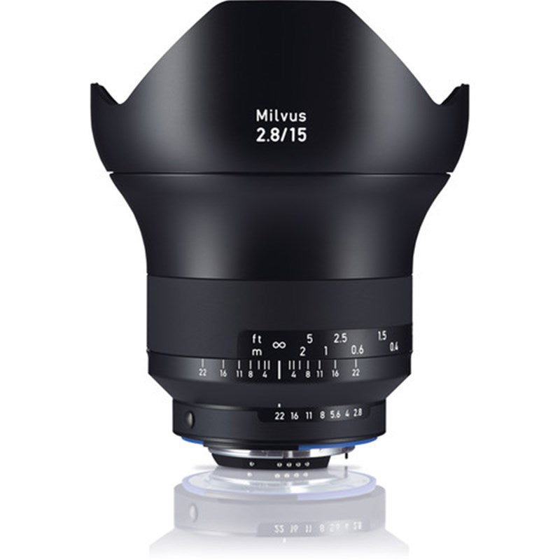 Zeiss Milvus 15mm F2.8 ZF.2 Lens (Nikon F mount)