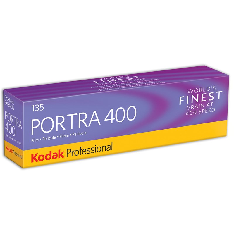 Kodak Professional Portra 400 Color Print Film - 135-36exp ProPack (5 Rolls)
