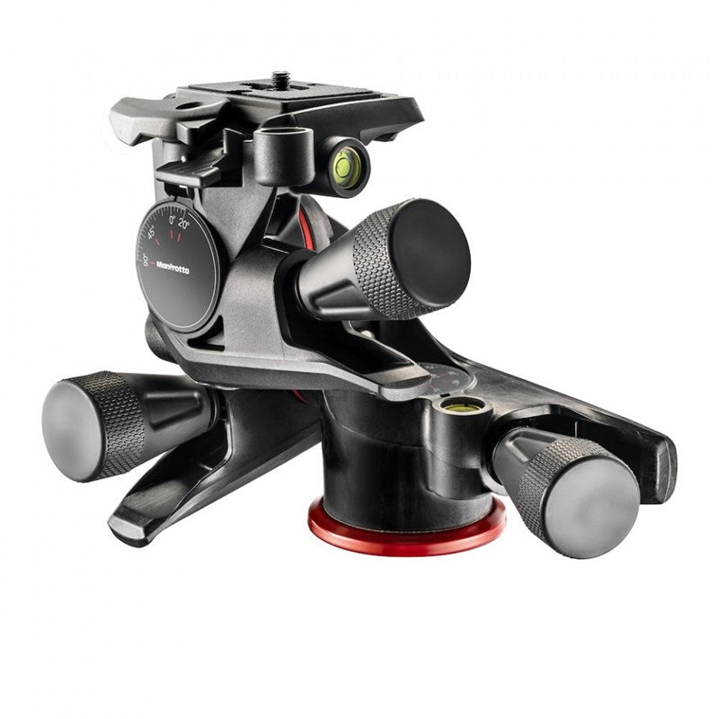 XPRO Geared Three-way pan/tilt tripod head (MHXPRO-3WG)