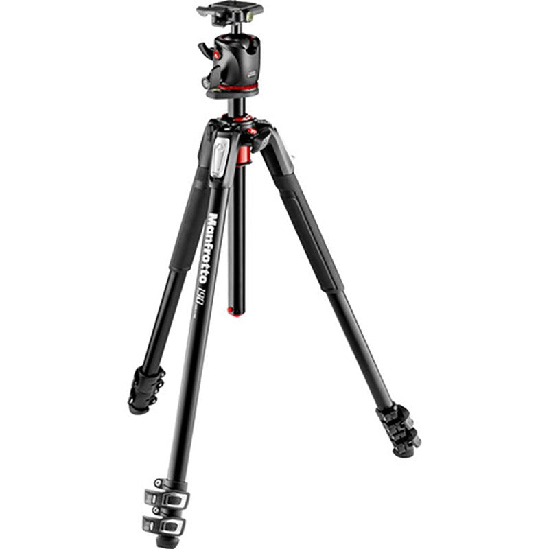 190 Aluminium 3-Section Tripod and XPRO Ball Head