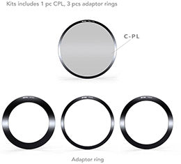 NiSi 100mm Aluminium Filter Holder Kit V5 Pro (67, 72, 77 and 82mm filter size Lenses)