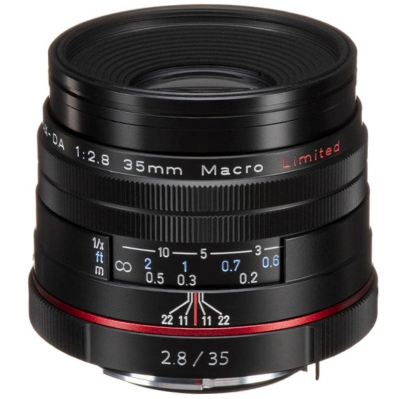 Pentax HD Pentax DA 35mm F2.8 Macro Limited Lens (Black)