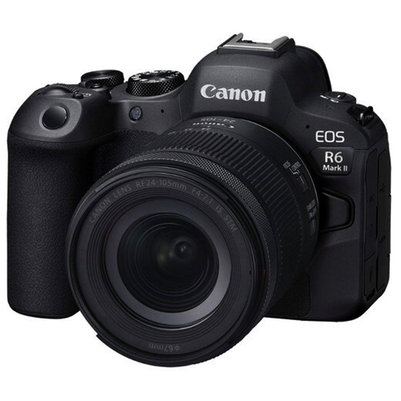 Canon EOS R6 Mark II Mirrorless Camera with 24-105mm F4-7.1 STM Lens + BONUS ITEMS