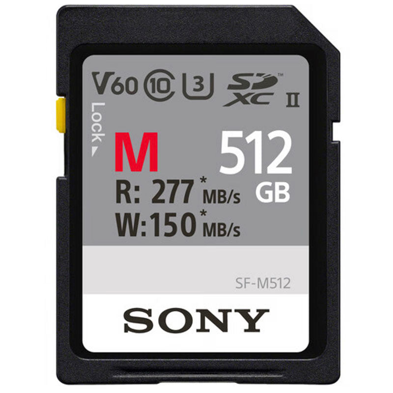 Sony 512GB M SERIES UHS-II SDXC MCRD (T2)