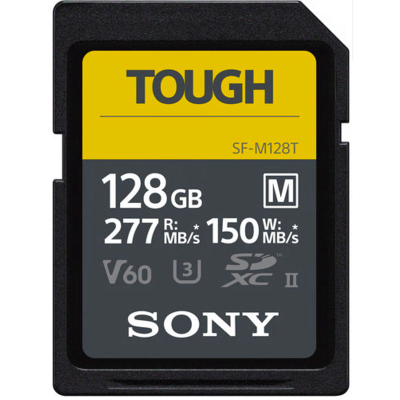 Sony 128GB SF-M Tough Series UHS-II SDXC Memory Card