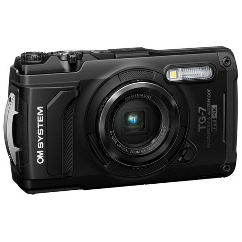 OM SYSTEM Tough TG-7 Digital Camera (Black)