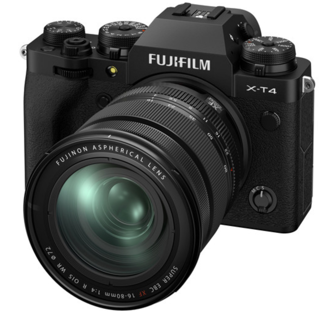 Fujifilm X-T4 Mirrorless Camera w/ 16-80mm Lens (Black)