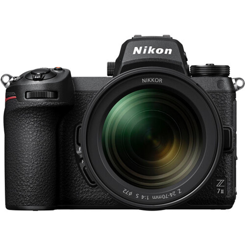 Nikon Z 7II Mirrorless Digital Camera w/ 24-70mm F4 Lens + FTZ II + (512GB) + BONUS ITEMS