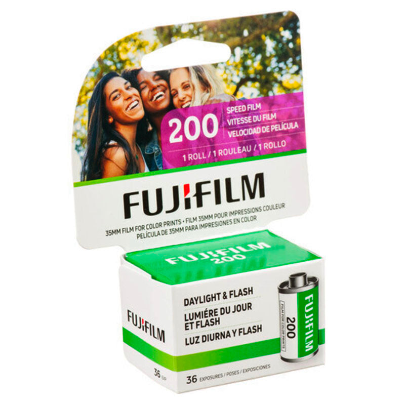 FUJIFILM 200 Color Negative Film (35mm Roll Film, 36 Exposures)