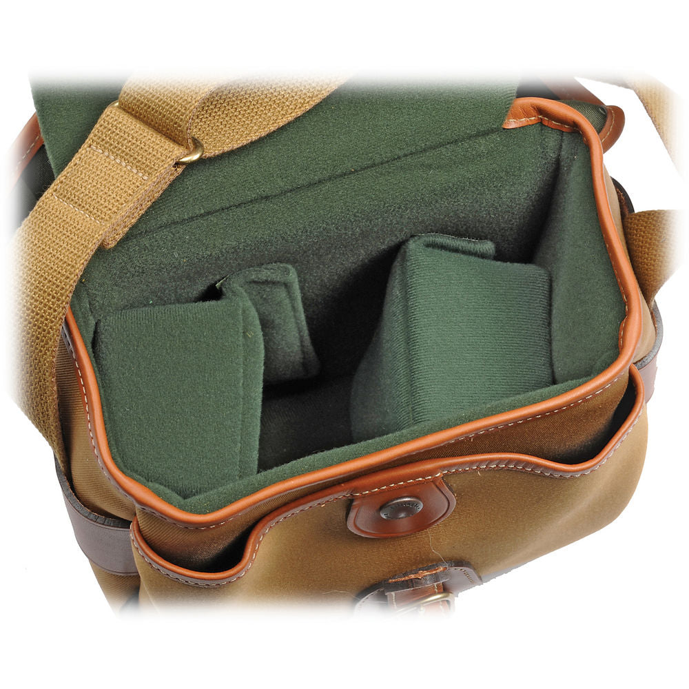 Billingham Hadley Digital (Khaki canvas, tan leather, brass fittings)
