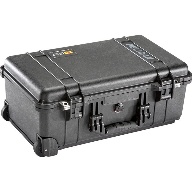 Pelican 1510 Carry-On Case with Foam Set (Black) 