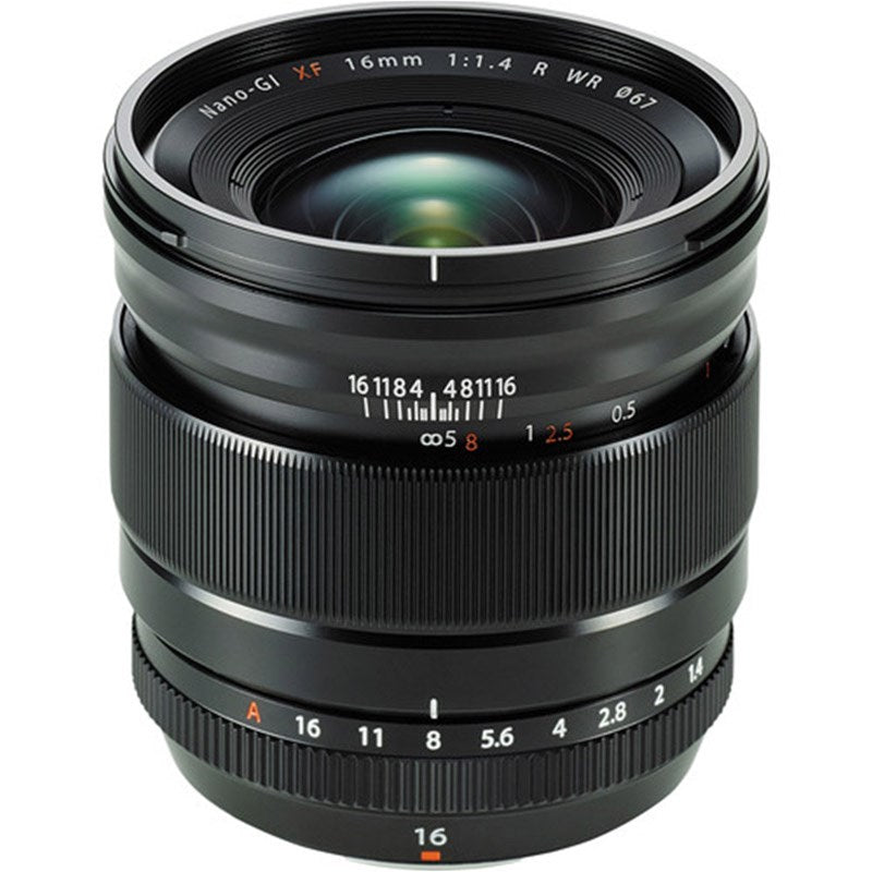 Fujifilm Fujinon XF16mm F1.4 R WR Lens + Bonus
