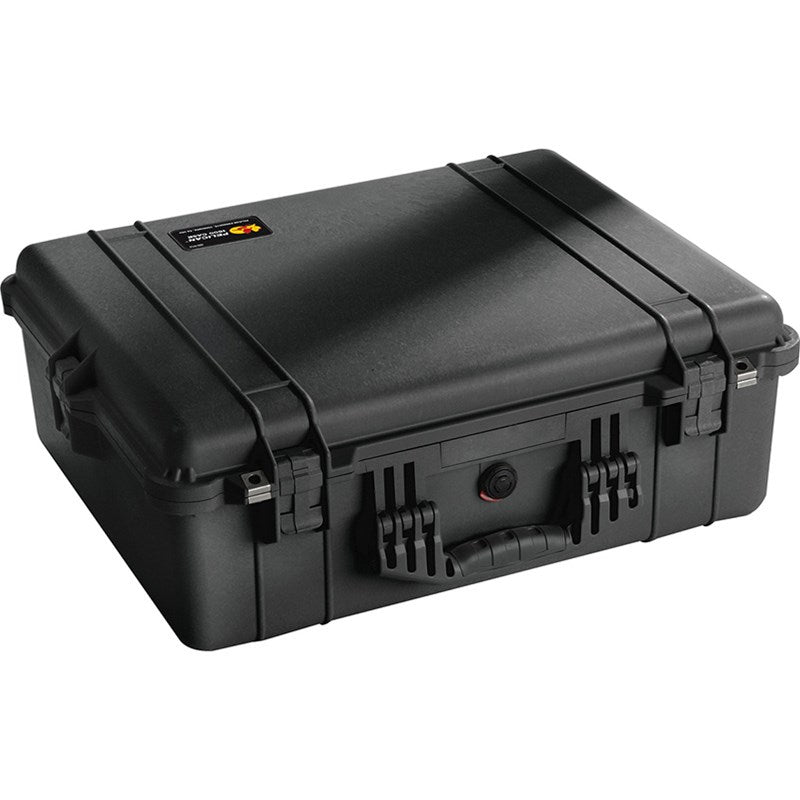 Pelican 1600 Case with Foam Set (Black)