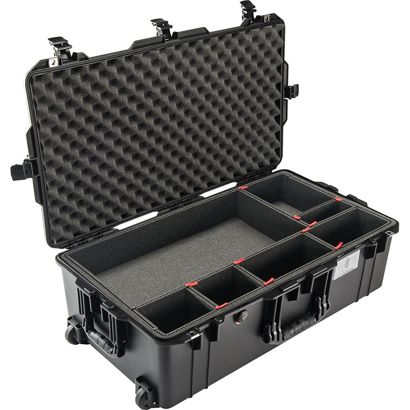 Pelican 1615AirTP Wheeled Check-In Case (Black, with TrekPak Insert System)