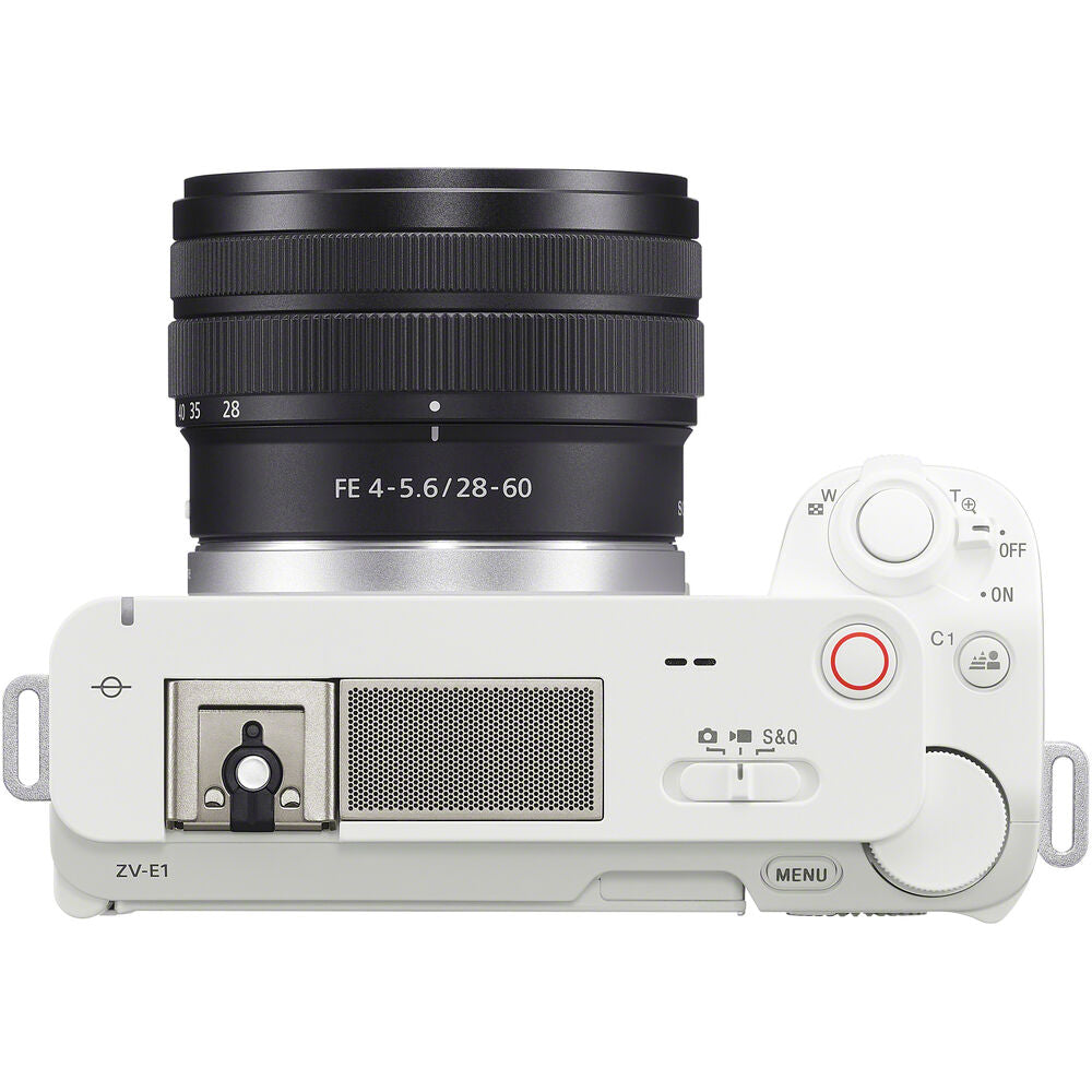 Sony ZV-E1 Mirrorless Camera w/ 28-60mm Lens (White) + Trade In/Trade Up