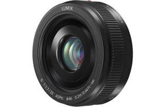 Panasonic LUMIX G 20mm F1.7 II ASPH. Lens - Black (Micro Four Thirds Mount)
