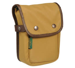 Billingham Delta Pocket (Khaki FibreNyte, Chocolate Leather)