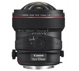 Canon TS-E 17mm f4L Tilt-Shift Lens 