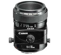 Canon TS-E 90mm F2.8 Tilt-Shift Lens