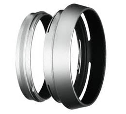 Fujifilm LH-X100 Lens Hood and Adapter Ring (X100/X100S/X100T/X100F/X100V)  (Silver)