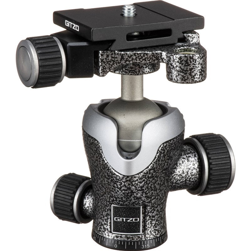 Gitzo GH1382TQD SERIES 1 TRAVELER CENTRE BALL HEAD w/ ARCA-STYLE QR PLATE